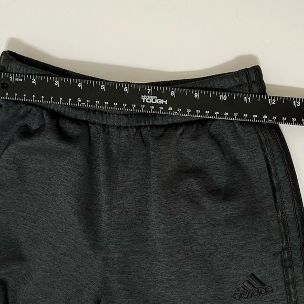 Adidas Boys Black Joggers Size Large 14/16 - Picture 3 of 6